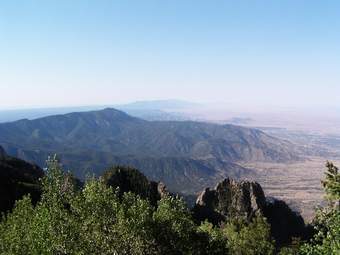 View from Sandia Crest, NM