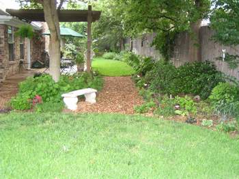 Shade bed in June 06